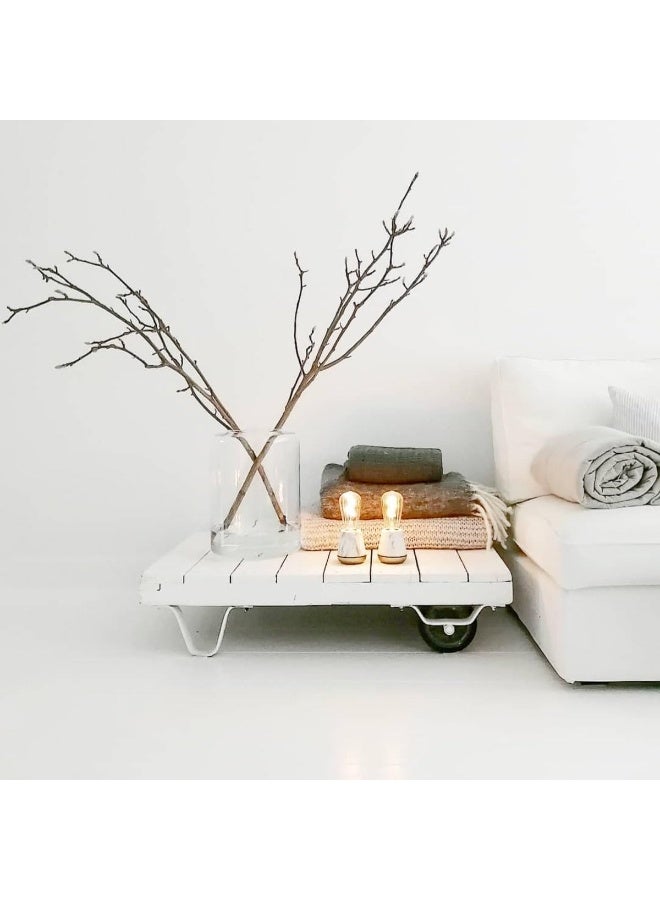 Humble One table lamp | Indoor and outdoor use | impact-resistant PET | Splash waterproof | 8.5 cm x 19.5 cm - White marble - Image 3